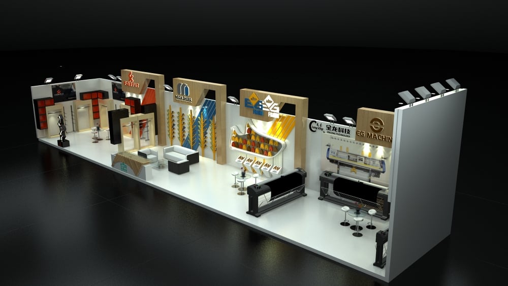 Longxing flat knitting machine exhibition in Egypt